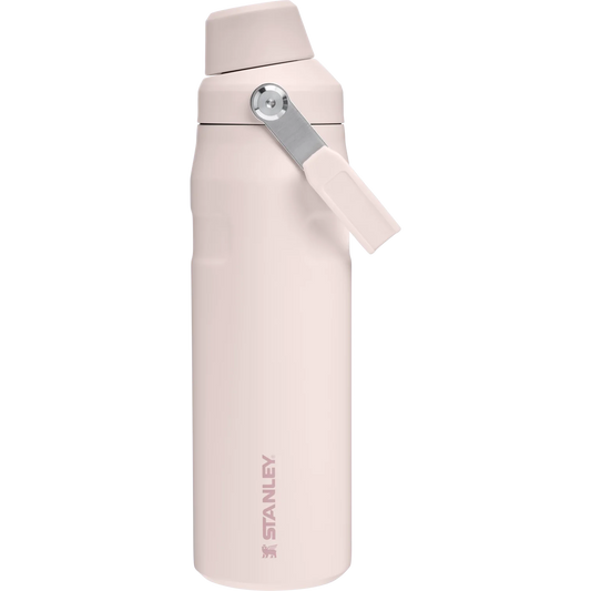 IceFlow™ Bottle with Fast Flow Lid | 24 OZ Rose Quartz