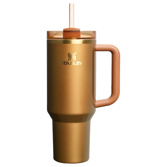 The Copper Tinsel Quencher H2.0 FlowState™ Tumbler | 40 OZ Copper Tinsel